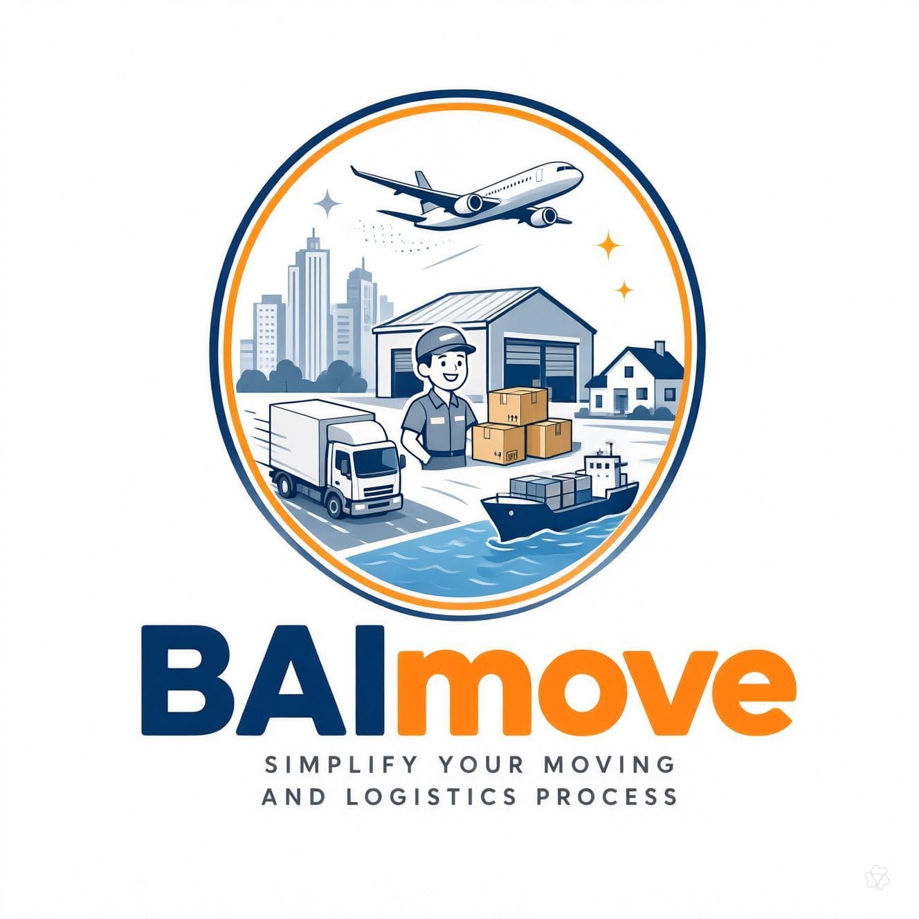 BAImove — Tim pindahan profesional dengan truk dan perlengkapan